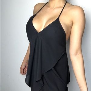 Flowy asymmetrical dress